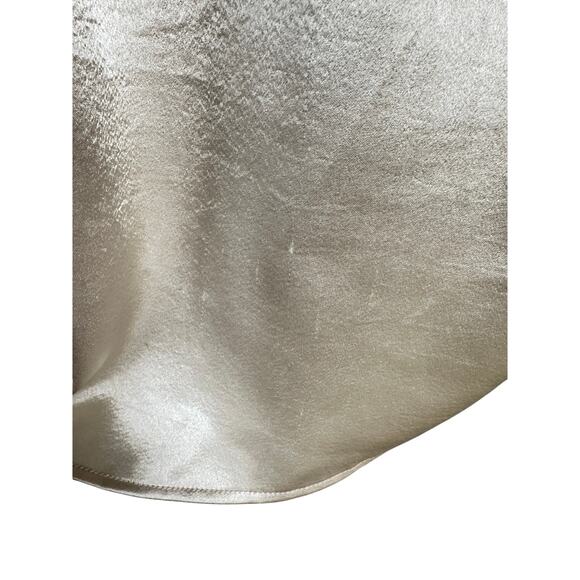 Free People Sateen Long Sleeve Button Shirt Size XS - Picture 6 of 6